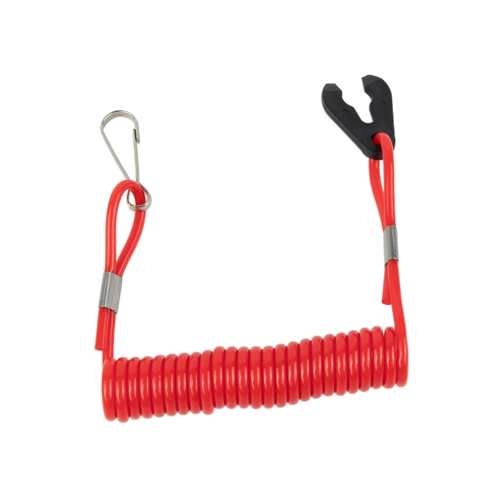 New Durable Sale Useful Engine Switch Lanyard Red 2pcs Safety Clip Kill Stop Outboard Plastic Waterproof 160cm
New Durable Sale Useful Engine Switch Lanyard Red 2pcs Safety Clip Kill Stop Outboard Plastic Waterproof 160cm