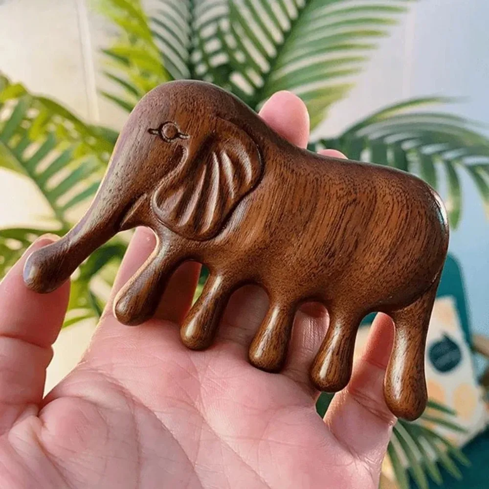 Body Meridian Massage Comb Sandalwood Elephant Shaped Wide-toothed Comb Anti-static Acupuncture Therapy Smooth Comb Health Tools
Body Meridian Massage Comb Sandalwood Elephant Shaped Wide-toothed Comb Anti-static Acupuncture Therapy Smooth Comb Health Tools