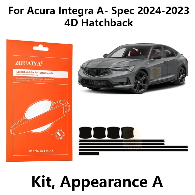 Защитная пленка ZHUAIYA для красок дверной ручки, ТПУ PPF для Acura Integra A- Spec 2024-2023 4D хэтчбек
Защитная пленка ZHUAIYA для красок дверной ручки, ТПУ PPF для Acura Integra A- Spec 2024-2023 4D хэтчбек