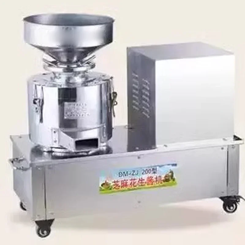 2.2KW New Commercial Stainless Steel Vertical Sesame Butter Peanut Butter Machine 50KG/H Pure Copper Wire Motor Food Processors 
2.2KW New Commercial Stainless Steel Vertical Sesame Butter Peanut Butter Machine 50KG/H Pure Copper Wire Motor Food Processors