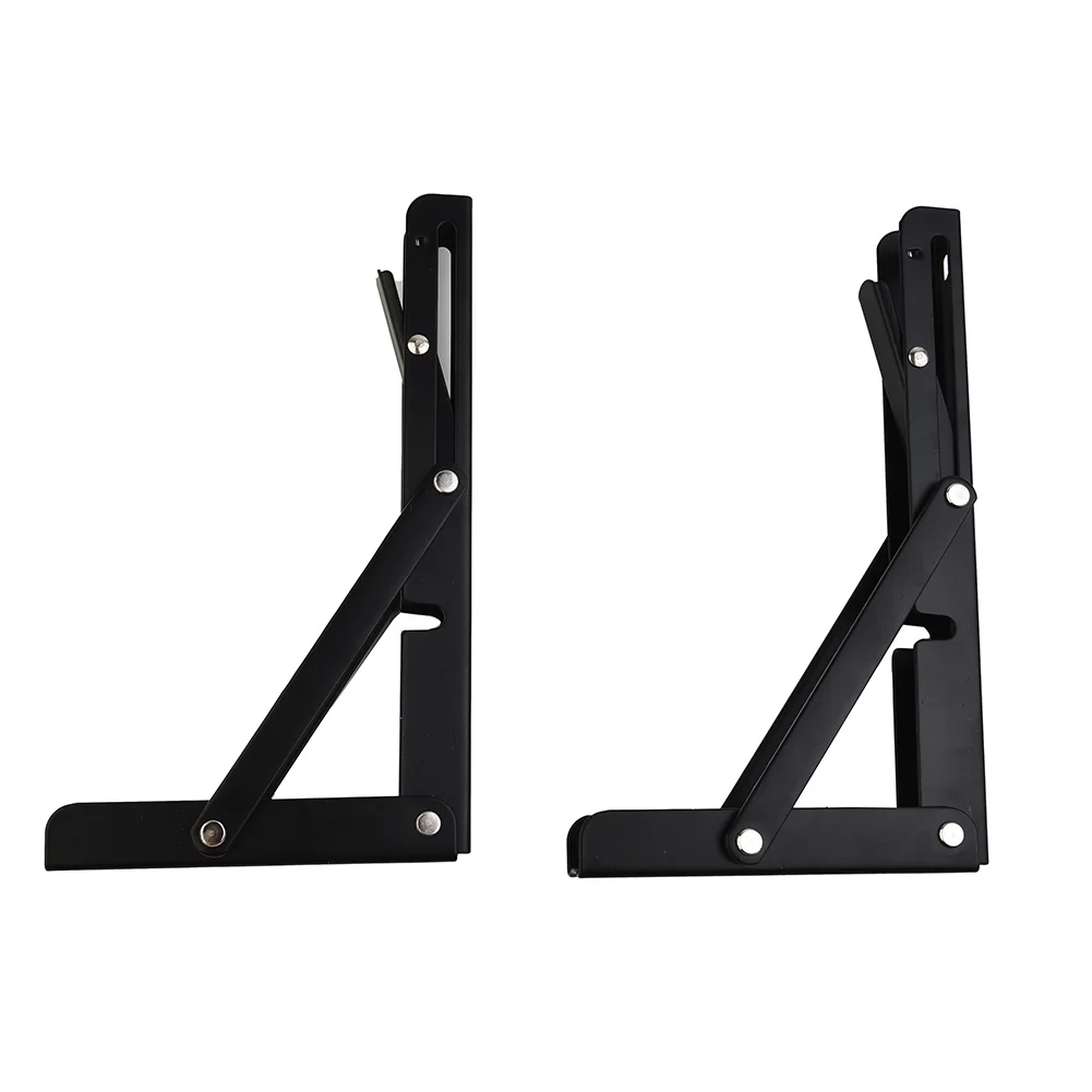 2PCS Campervan Folding Bracket Table Shelf Motorhome Caravan Black Finish Stainless Steel High Quality Camper RV Accessories
2PCS Campervan Folding Bracket Table Shelf Motorhome Caravan Black Finish Stainless Steel High Quality Camper RV Accessories