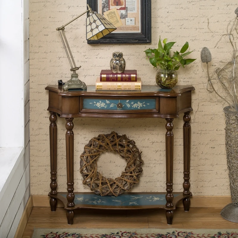 Европейский и американский Сельский входной стол, ретро входной стол, средиземноморская окрашенная мебель полоса 3115
Европейский и американский Сельский входной стол, ретро входной стол, средиземноморская окрашенная мебель полоса 3115