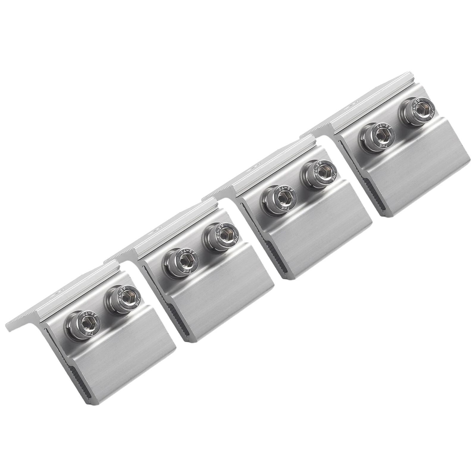 Tool Home Furnishing Decoration Standing Seam Clamp Sheet Seam Clamp Sliver Color 45x52mm Aluminum Alloy For Mounting Solar Pv
Tool Home Furnishing Decoration Standing Seam Clamp Sheet Seam Clamp Sliver Color 45x52mm Aluminum Alloy For Mounting Solar Pv