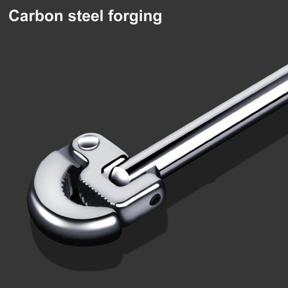 U50 Portable Basin Wrench Sink Bathtub 180° Rotation Basin Wrench Faucet Basin Wrench Plumbing Tool Portable Manual
U50 Portable Basin Wrench Sink Bathtub 180° Rotation Basin Wrench Faucet Basin Wrench Plumbing Tool Portable Manual