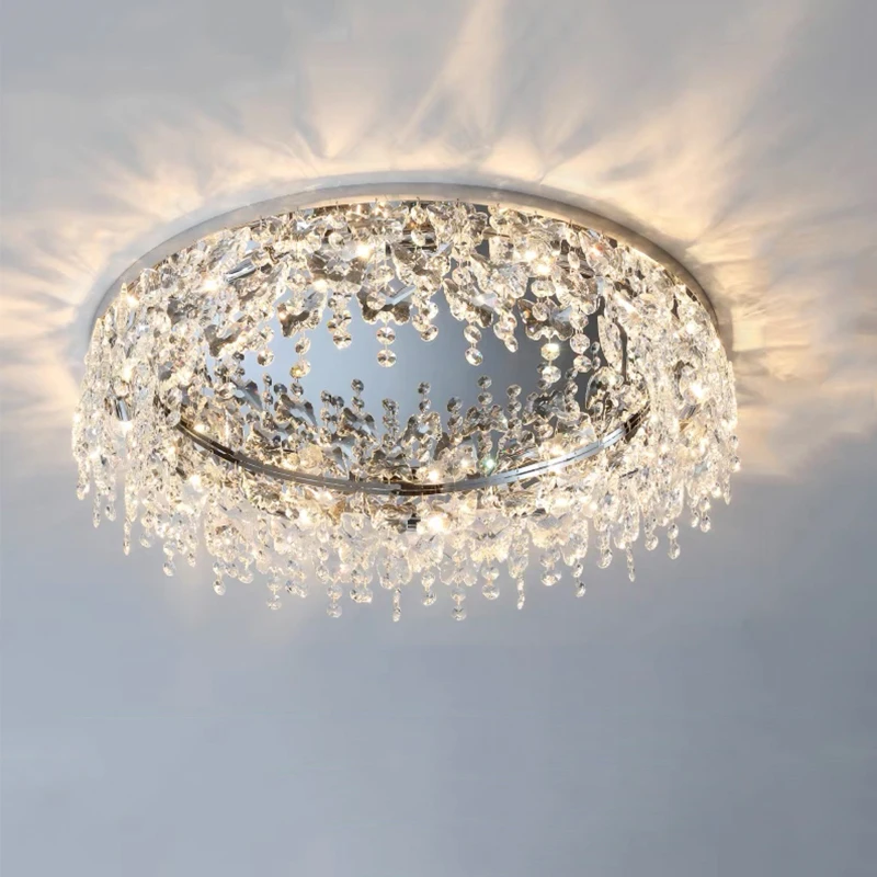 Luxury K9 Butterfly Crystal Ceiling Light for Villa Hotel Parlor Bedroom Chrome Stainless Steel LED Ceiling Lamp Mirror Lighting
Luxury K9 Butterfly Crystal Ceiling Light for Villa Hotel Parlor Bedroom Chrome Stainless Steel LED Ceiling Lamp Mirror Lighting