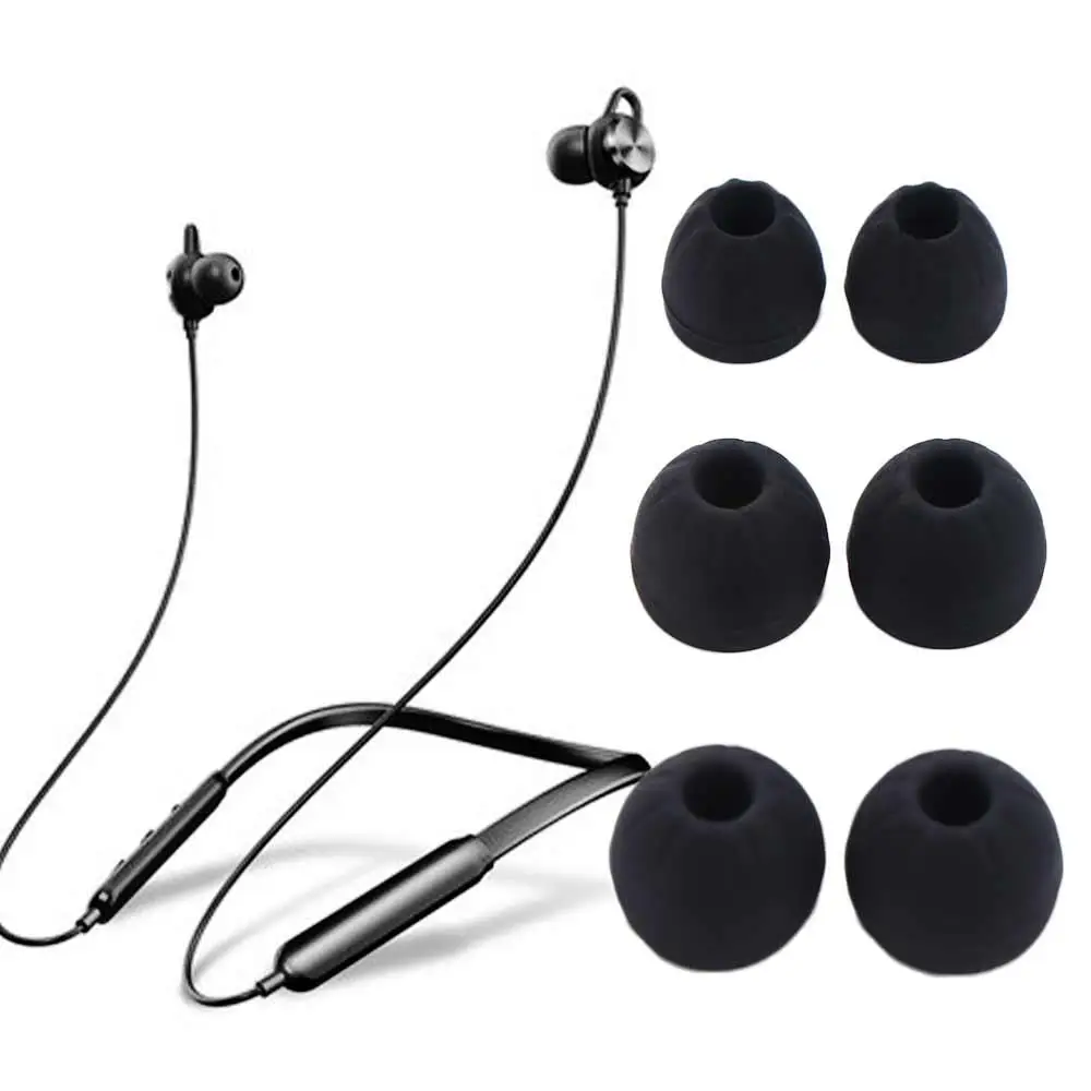 

6Pcs Soft Earbuds Tip Replacement S/M/L In-Ear Earbuds Replacement Tips Silicone Covers Eartips Headphone Accessories