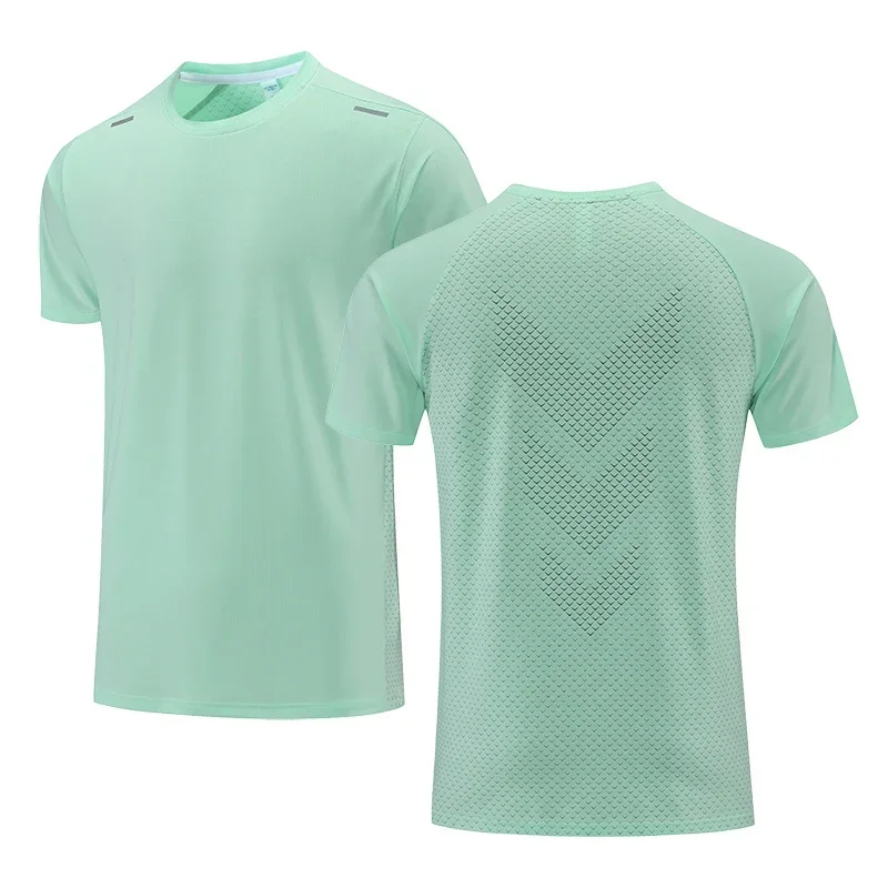 Quick Dry Men Running T-shirt Fitness Sports Top Gym Training Shirt Breathable Jogging Casual Sportswear
Quick Dry Men Running T-shirt Fitness Sports Top Gym Training Shirt Breathable Jogging Casual Sportswear