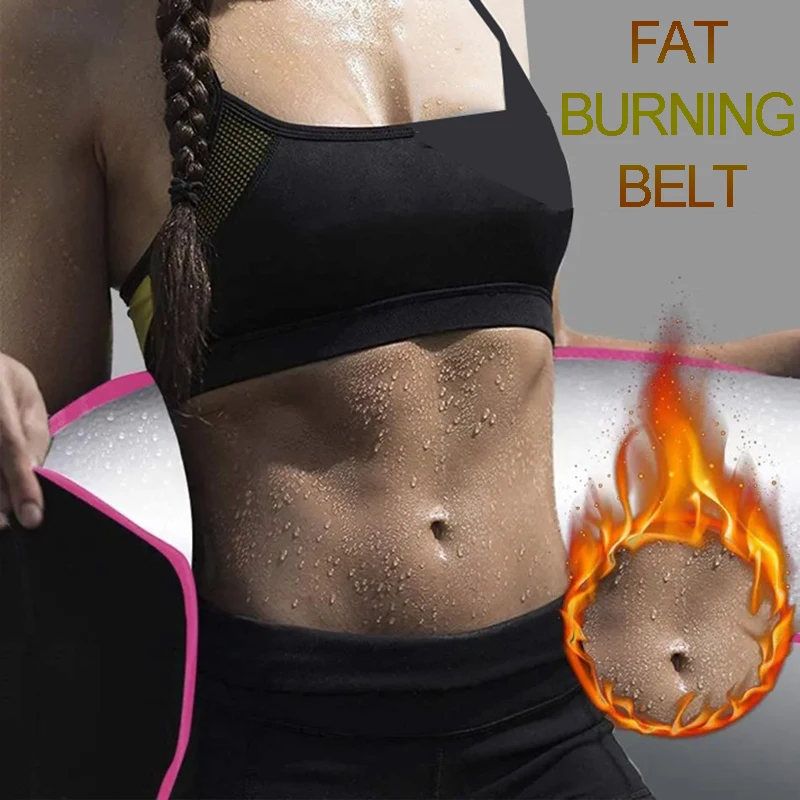 

Waist Trimmer Supporter Fat Burning Belly Sweat Belt for Women Men Body Shaper Slimming Wraps Loss Weight Waist Brace