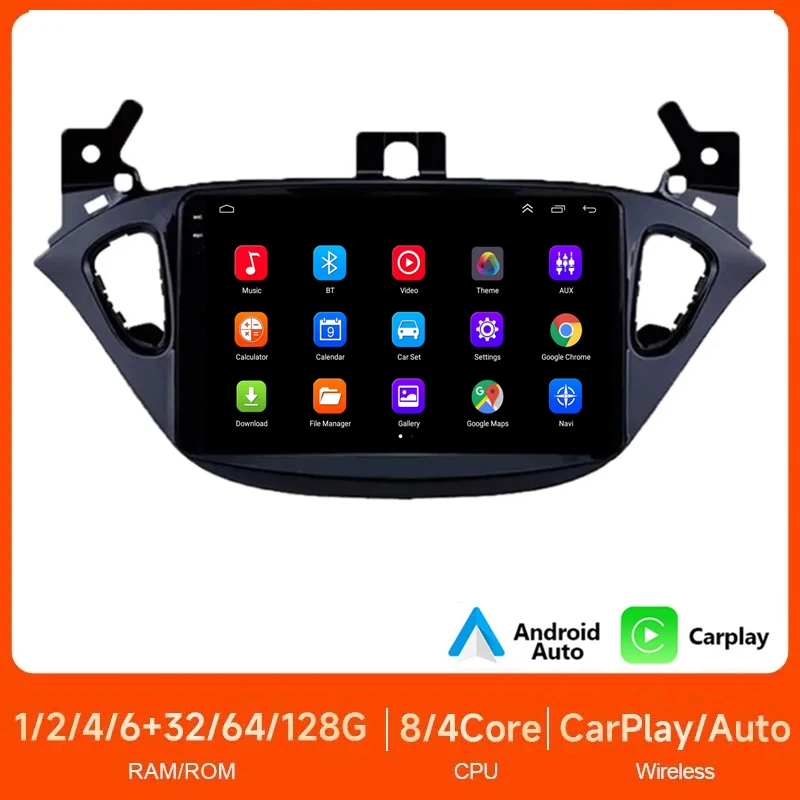 Автомобильный радиоприемник Android 13 для Corsa E 2015 2016 -2019 для Opel Adam 2013-2016 стерео автомобильные мультимедийные проигрыватели CarPlay IPS сенсорный экран
Автомобильный радиоприемник Android 13 для Corsa E 2015 2016 -2019 для Opel Adam 2013-2016 стерео автомобильные мультимедийные проигрыватели CarPlay IPS сенсорный экран