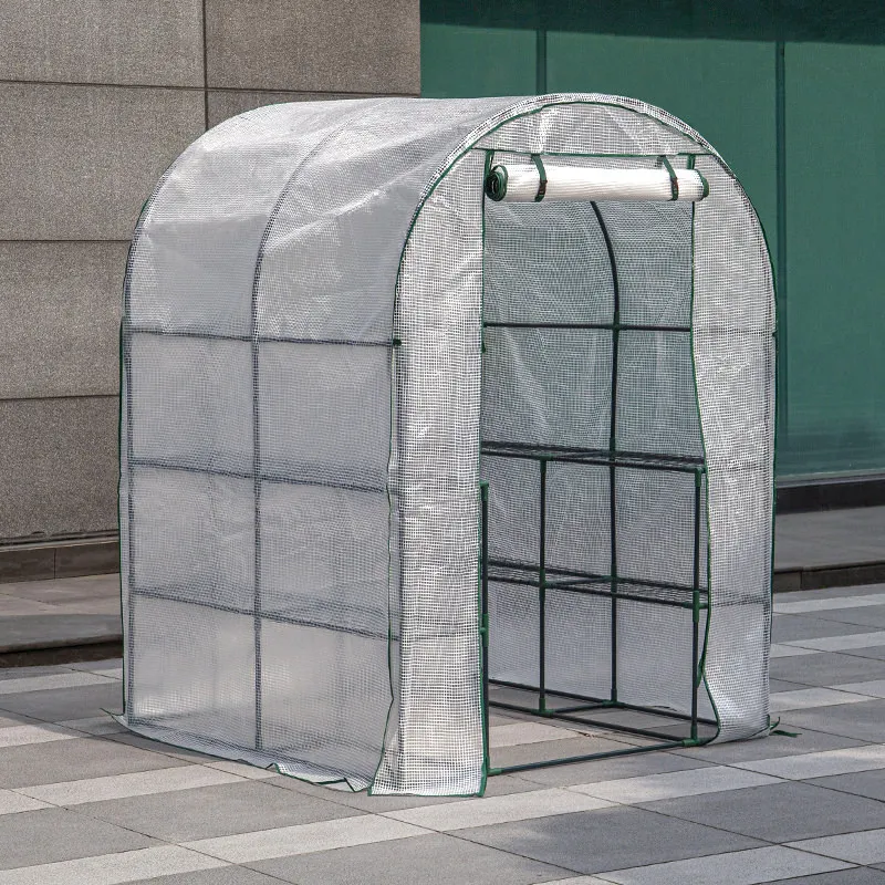VOKANDA 143*143*195cm Mini Green House Shed Plastic Plant Cover Greenhouse For Garden Agricultural Farming
VOKANDA 143*143*195cm Mini Green House Shed Plastic Plant Cover Greenhouse For Garden Agricultural Farming