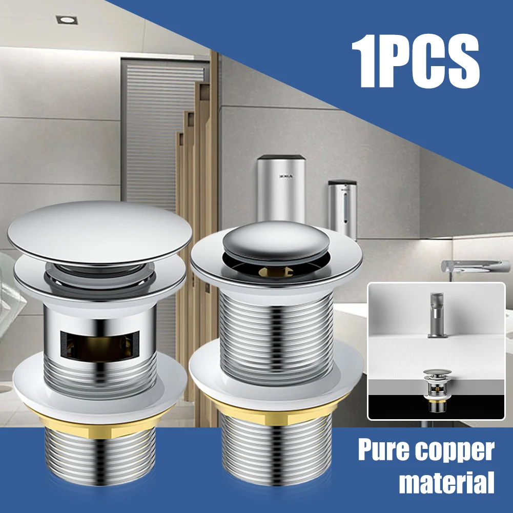 Stainless Steel Drain Core Stopper Pop-Up Bounce Basin Drain Filter Valve Hair Catcher Shower Sink Bathroom Hardware Tools
Stainless Steel Drain Core Stopper Pop-Up Bounce Basin Drain Filter Valve Hair Catcher Shower Sink Bathroom Hardware Tools