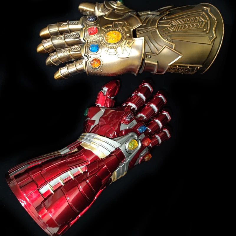 1:1 Marvel Thanos Infinite Gloves Nano Glow All Metal Wearable Gloves Ornament Cool Collection Grade Cosplay Prop Toys
1:1 Marvel Thanos Infinite Gloves Nano Glow All Metal Wearable Gloves Ornament Cool Collection Grade Cosplay Prop Toys