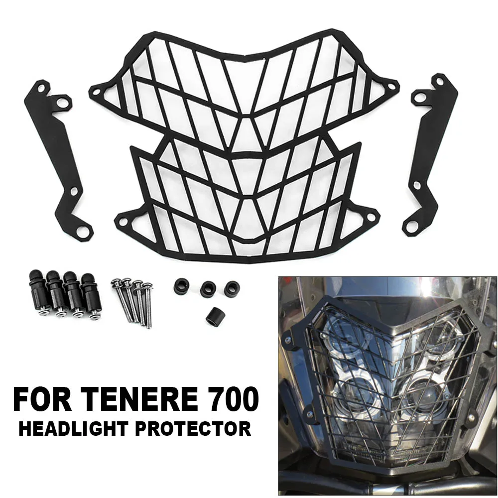 For Yamaha Tenere 700 TENERE 700 Tenere700 Motorcycle Headlight Head Light Guard Protector Cover Protection Grille
For Yamaha Tenere 700 TENERE 700 Tenere700 Motorcycle Headlight Head Light Guard Protector Cover Protection Grille