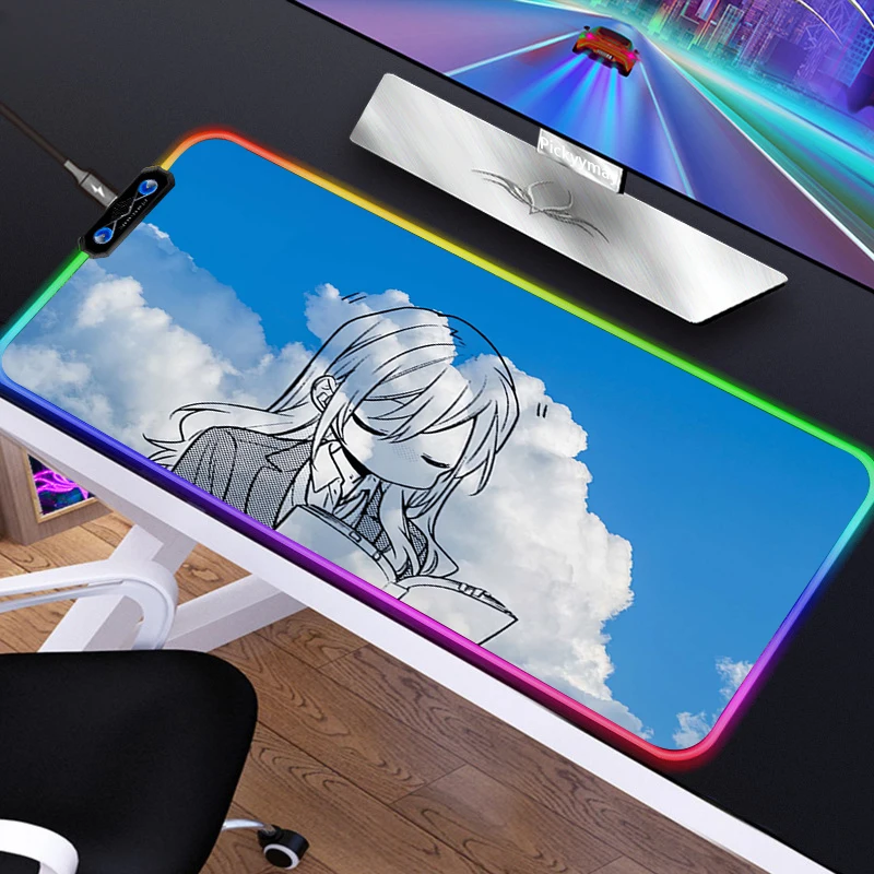RGB Horimiya Mouse Pad Gamer For Notebook Games Mousepad LED Keyboard Pad Large Anime Gaming Mousepad USB Mat Gaming Desk Mat
RGB Horimiya Mouse Pad Gamer For Notebook Games Mousepad LED Keyboard Pad Large Anime Gaming Mousepad USB Mat Gaming Desk Mat