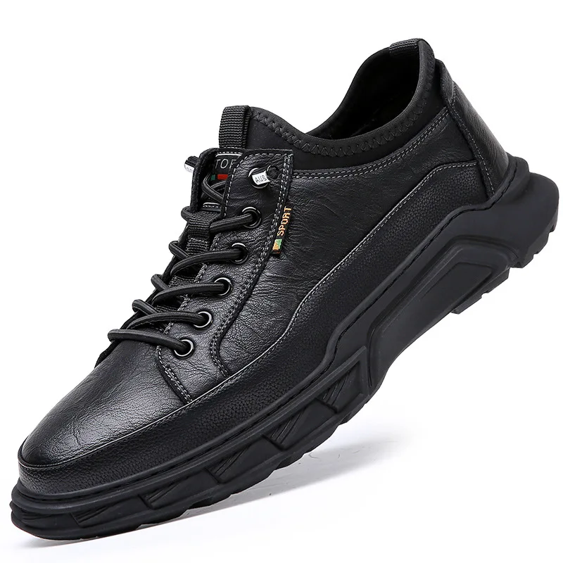 Genuine Leather Men's Shoes Sports Casual Shoes Breathable No Slip Sneaker Men Sapatas Masculinos Chaussure Homme Zapatos Hombre
Genuine Leather Men's Shoes Sports Casual Shoes Breathable No Slip Sneaker Men Sapatas Masculinos Chaussure Homme Zapatos Hombre