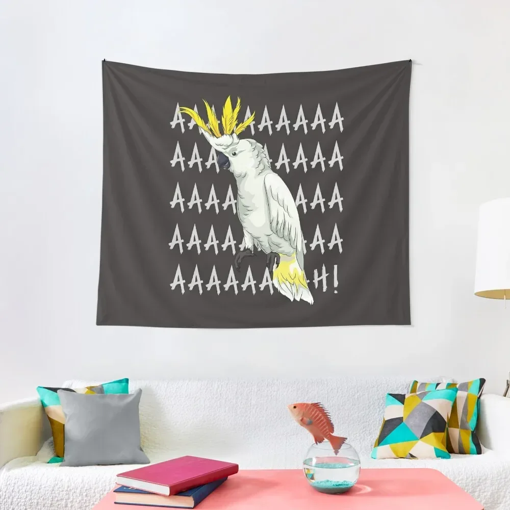 Funny Cockatoo Parrot Art Gift Tapestry Room Decorating Aesthetic Decorative Paintings Funny Things To The Room Tapestry
Funny Cockatoo Parrot Art Gift Tapestry Room Decorating Aesthetic Decorative Paintings Funny Things To The Room Tapestry