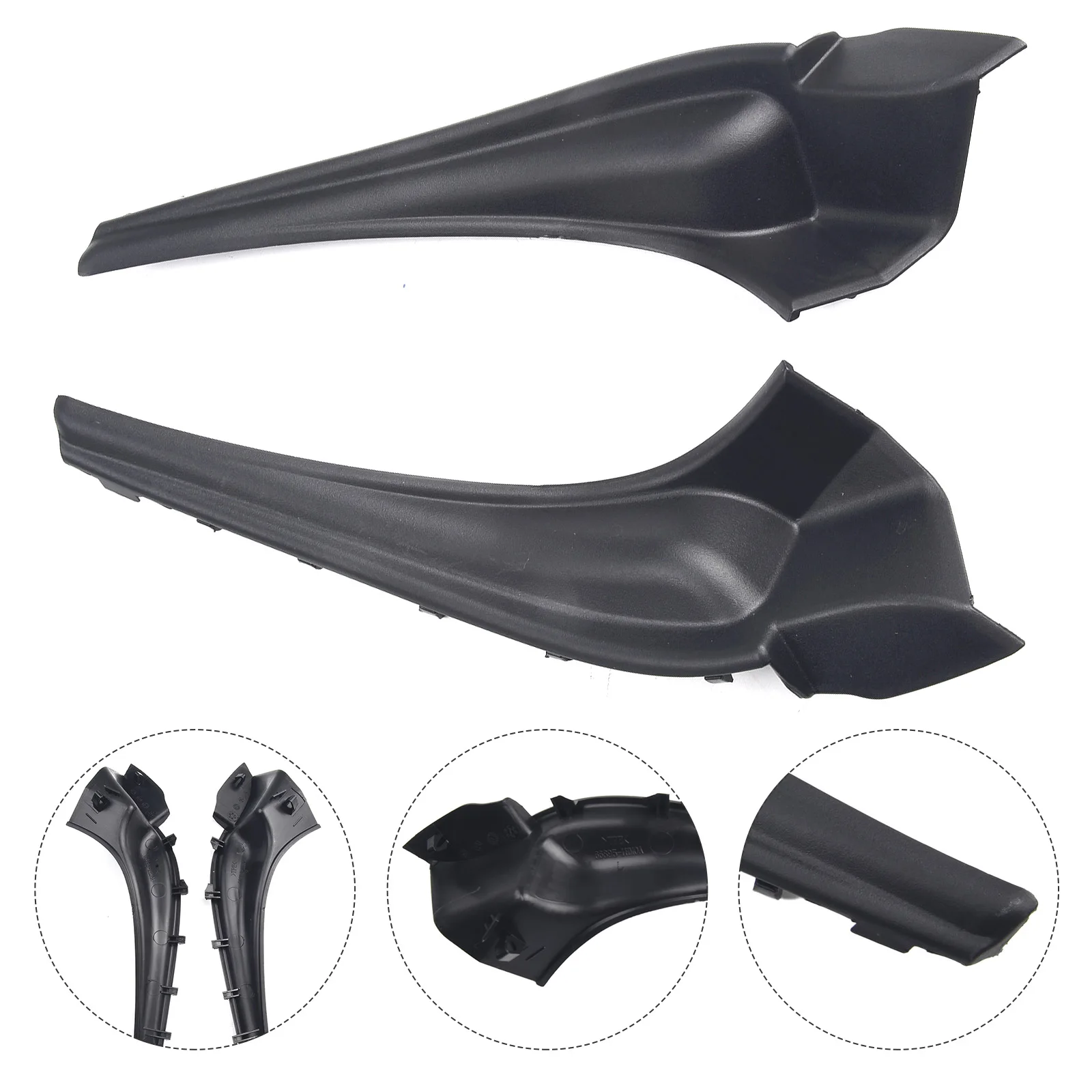 Pair Car Front Windshield Wiper Side Trim Cover Water Deflector Cowl Plate For Nissan Versa Sedan 12-18 66894-3AN0A 66895-3AN0A
Pair Car Front Windshield Wiper Side Trim Cover Water Deflector Cowl Plate For Nissan Versa Sedan 12-18 66894-3AN0A 66895-3AN0A