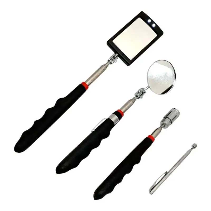 360 Degree Inspection Mirror Portable Round Square Vehicle Telescopic Inspection Mirrors Tools For Automobile Cars Acccessories
360 Degree Inspection Mirror Portable Round Square Vehicle Telescopic Inspection Mirrors Tools For Automobile Cars Acccessories