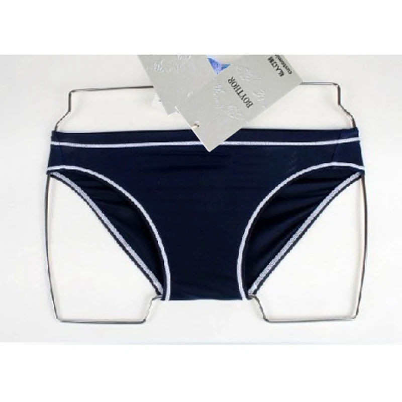 

Private Customized BOYTHOR A New Brand Men's Suit Dark Blue Low-Waist Swim Trunks Sexy Quick-Brying Sports Swimming