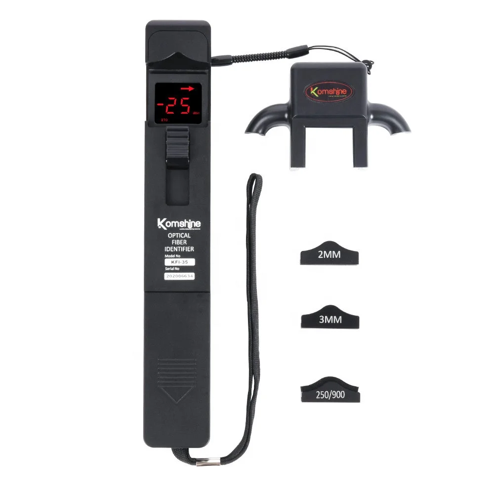 KFI-35 Promotion Live Fiber Identifier KomShine Optical Fiber Identifier with ONE KEY operation equal to NOYES OFI400C
KFI-35 Promotion Live Fiber Identifier KomShine Optical Fiber Identifier with ONE KEY operation equal to NOYES OFI400C