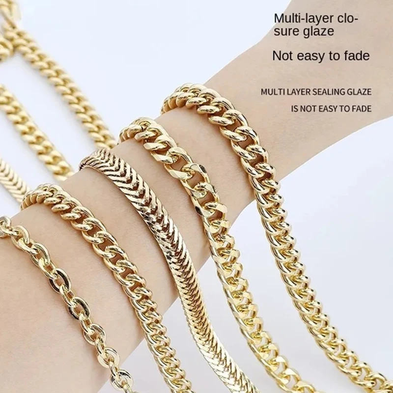 Golden Bag Chain For Women's Bag Modification Replacement Accessories Metal Extension Chains Underarm Crossbody Shoulder Straps
Golden Bag Chain For Women's Bag Modification Replacement Accessories Metal Extension Chains Underarm Crossbody Shoulder Straps