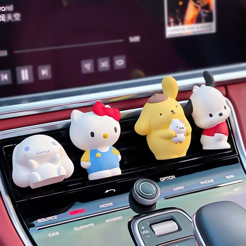 Kawaii Sanrio Cartoon Anime Car Fragrance Cute Hello Kitty Cinnamoroll Car Air Outlet Decoration Car Scent Creative Car Gift
Kawaii Sanrio Cartoon Anime Car Fragrance Cute Hello Kitty Cinnamoroll Car Air Outlet Decoration Car Scent Creative Car Gift