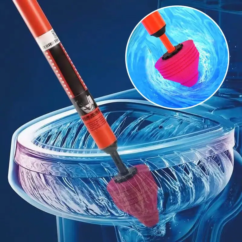 High Pressure Toilet Unblock One Shot Toilet Pipe Plunger Silicone Quickly Unblock Home Toilet Sewer Dredging Plunger
High Pressure Toilet Unblock One Shot Toilet Pipe Plunger Silicone Quickly Unblock Home Toilet Sewer Dredging Plunger