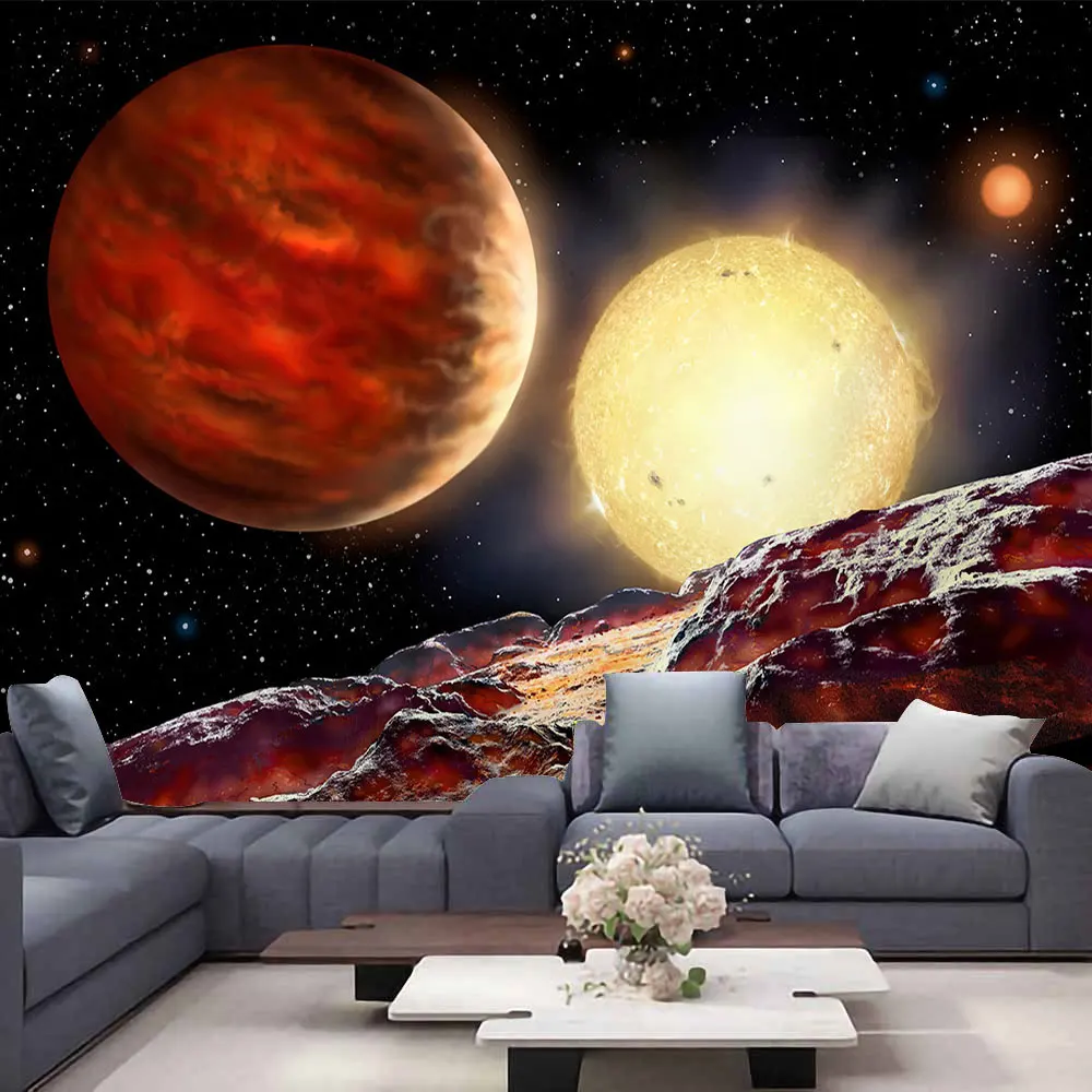 Tapestry Planet Outer Space Galaxy Universe Tapestry Wall Hanging Moon Home Bedroom Living Room Decorations Hanging Background
Tapestry Planet Outer Space Galaxy Universe Tapestry Wall Hanging Moon Home Bedroom Living Room Decorations Hanging Background