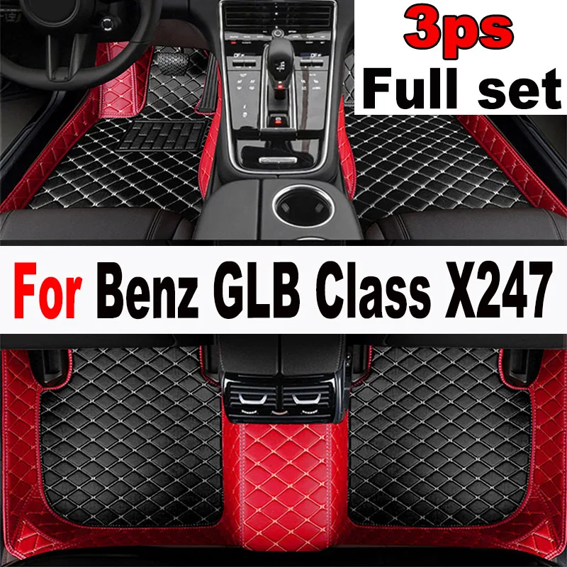 Автомобильные коврики для Mercedes Benz GLB Class X247, пять сидений 2019, 2020, 2021, 2022, под заказ, автомобильные накладки на ножки, ковер, аксессуары
Автомобильные коврики для Mercedes Benz GLB Class X247, пять сидений 2019, 2020, 2021, 2022, под заказ, автомобильные накладки на ножки, ковер, аксессуары