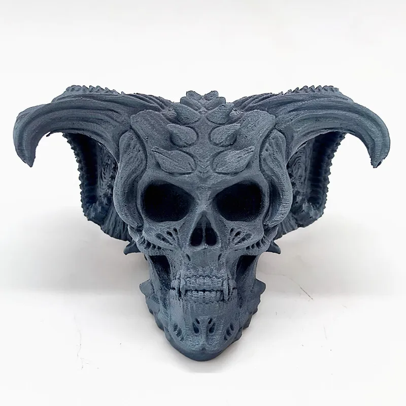 

Silicone Mold Demon Skeleton DIY Candle Resin Gypsum Silicone Mold Halloween Decoration Tool