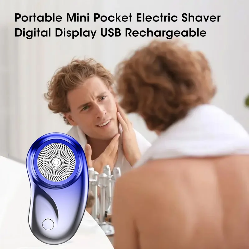 2023 Mini Electric Travel Shaver for Men Pocket Size Washable Electric Razor Mens Rechargeable Portable Cordless Shaving Beard
2023 Mini Electric Travel Shaver for Men Pocket Size Washable Electric Razor Mens Rechargeable Portable Cordless Shaving Beard