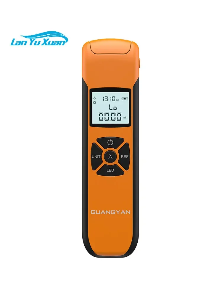 Optical power meter, high-precision fiber detector, mini optical power meter, red optical fiber retracted
Optical power meter, high-precision fiber detector, mini optical power meter, red optical fiber retracted