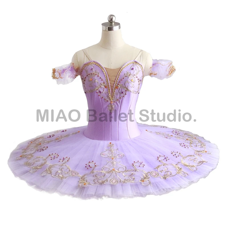 

Lilac fairy doll Professional ballet Pancake Tutu sleeping beauty Competition ballet costume performance Nutcracker white 0230