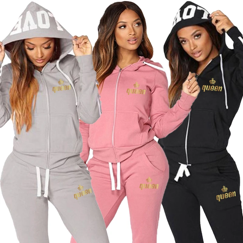 

Womens Striped Tracksuit 2 Piece Outfits Casual Long Sleeve Full Zip Jacket and Pants Sport Set Sweatsuits