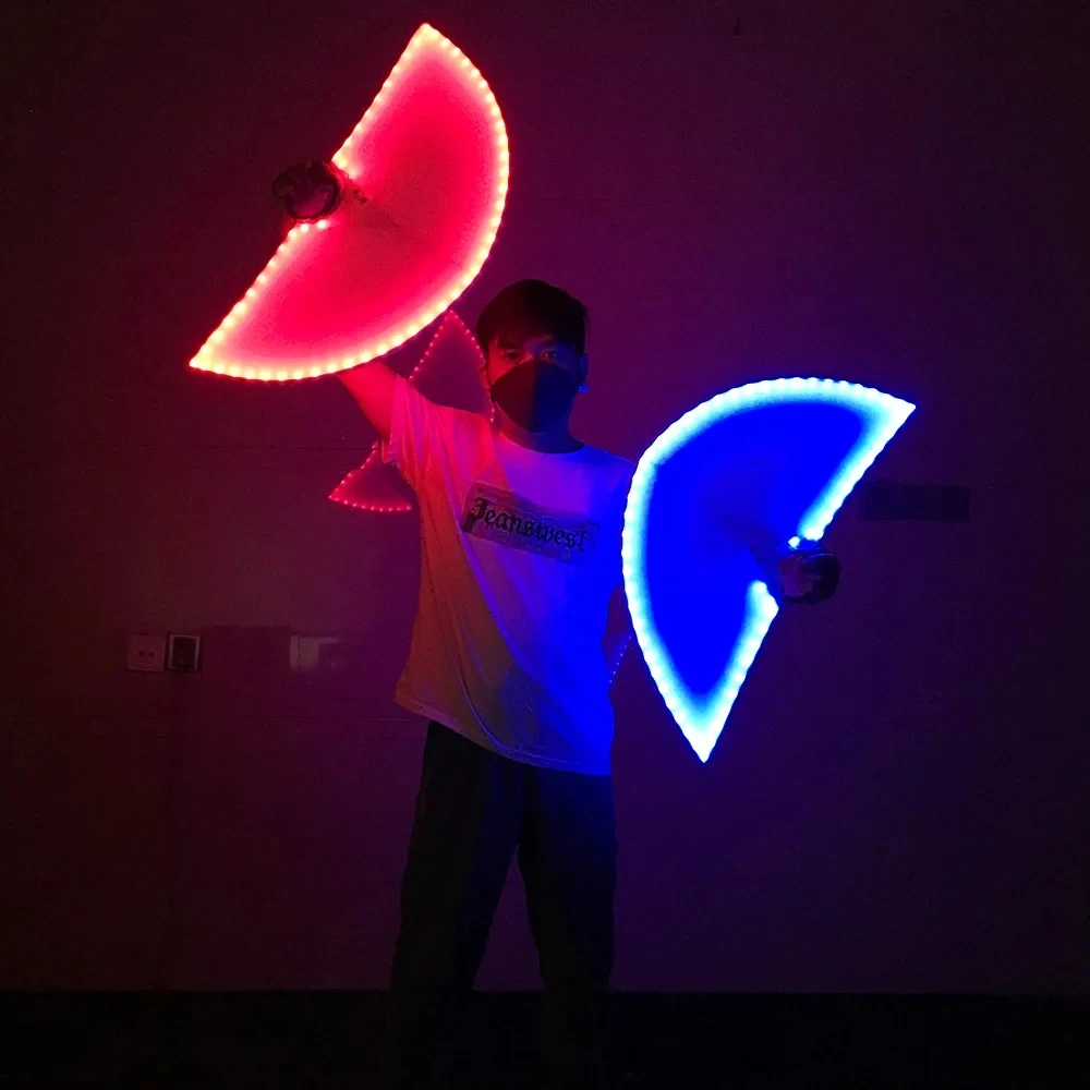 Christmas Halloween show fan props Led light full color stage dance show Fan nightclub lighting atmosphere party Costume
Christmas Halloween show fan props Led light full color stage dance show Fan nightclub lighting atmosphere party Costume