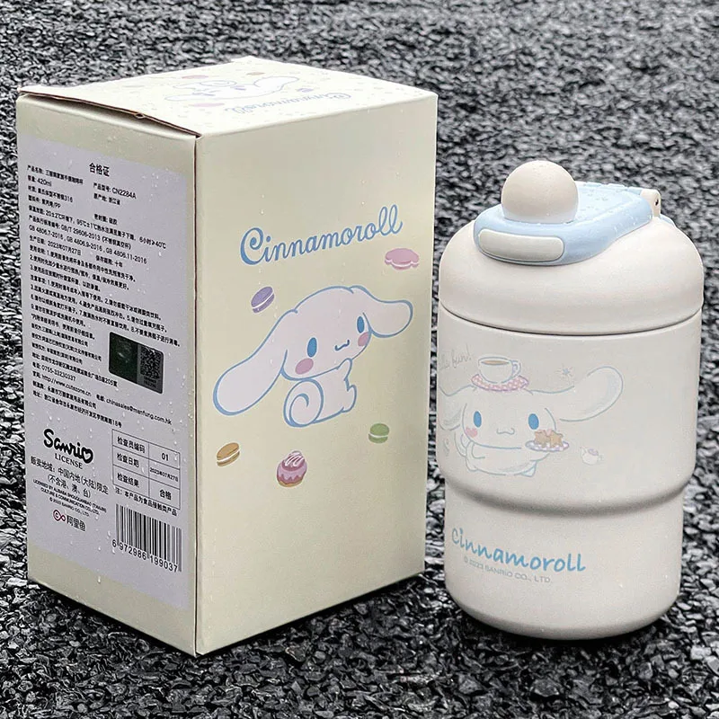 Sanrios Pochacco Thermos Women Cute 420ml Cartoon Cinnamoroll Water Bottle Chibi Maruko-chan Cup Couple Mug Big Belly Cup Gift
Sanrios Pochacco Thermos Women Cute 420ml Cartoon Cinnamoroll Water Bottle Chibi Maruko-chan Cup Couple Mug Big Belly Cup Gift