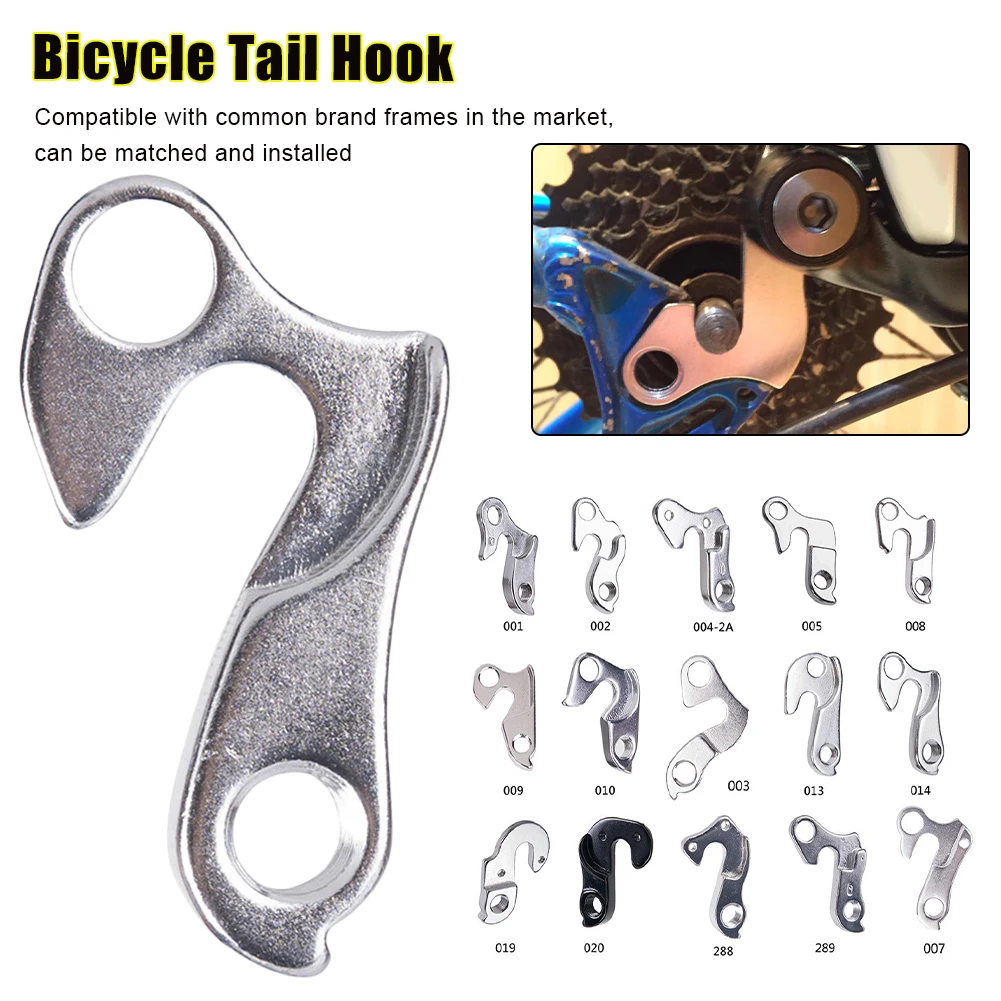 Universal MTB Road Bike Alloy Rear Derailleur Hanger Racing Cycling Bicycle Frame Gear Tail Hook Spare Parts Bicycle Accessories
Universal MTB Road Bike Alloy Rear Derailleur Hanger Racing Cycling Bicycle Frame Gear Tail Hook Spare Parts Bicycle Accessories
