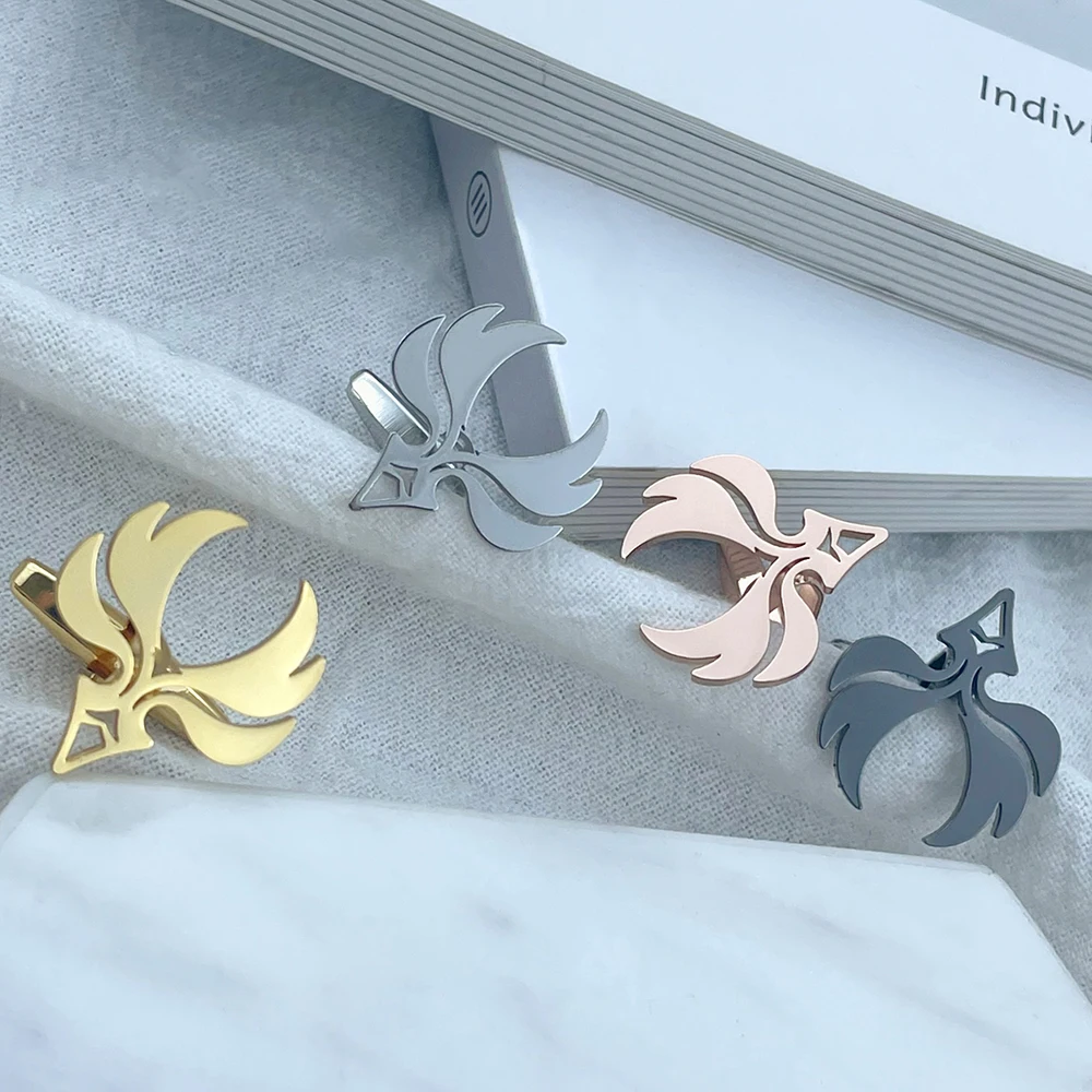 Game Genshin Impact Cufflinks Attribute Logo Men's Suit Shirt Stainless Steel Cufflinks Genshin Impact Supporter Accessories
Game Genshin Impact Cufflinks Attribute Logo Men's Suit Shirt Stainless Steel Cufflinks Genshin Impact Supporter Accessories