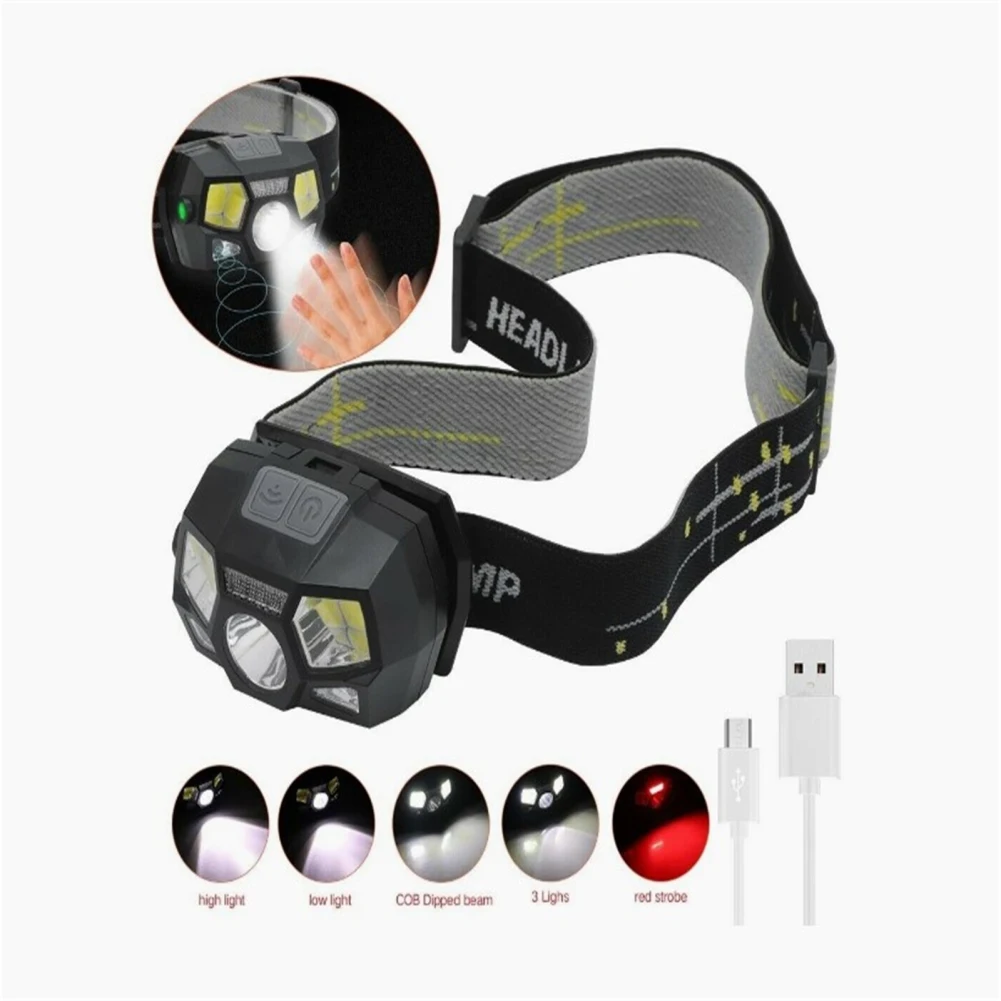 Led Headlight Usb Rechargeable Waterproof Head Lamp With Adjustable Headband Portable Flashlight For Camping Night Work
Led Headlight Usb Rechargeable Waterproof Head Lamp With Adjustable Headband Portable Flashlight For Camping Night Work