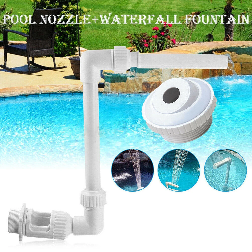 Swimming Pool Spa Waterfall Fountain+Nozzle Water Outlet Pool Jet Nozzle For Hayward SP1419D Yard Swimming Pool Equipment Parts
Swimming Pool Spa Waterfall Fountain+Nozzle Water Outlet Pool Jet Nozzle For Hayward SP1419D Yard Swimming Pool Equipment Parts
