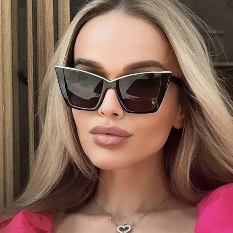 New fashion cat-eye large frame luxury UV400 sunglasses for women and men retro sunglasses brand designer
New fashion cat-eye large frame luxury UV400 sunglasses for women and men retro sunglasses brand designer