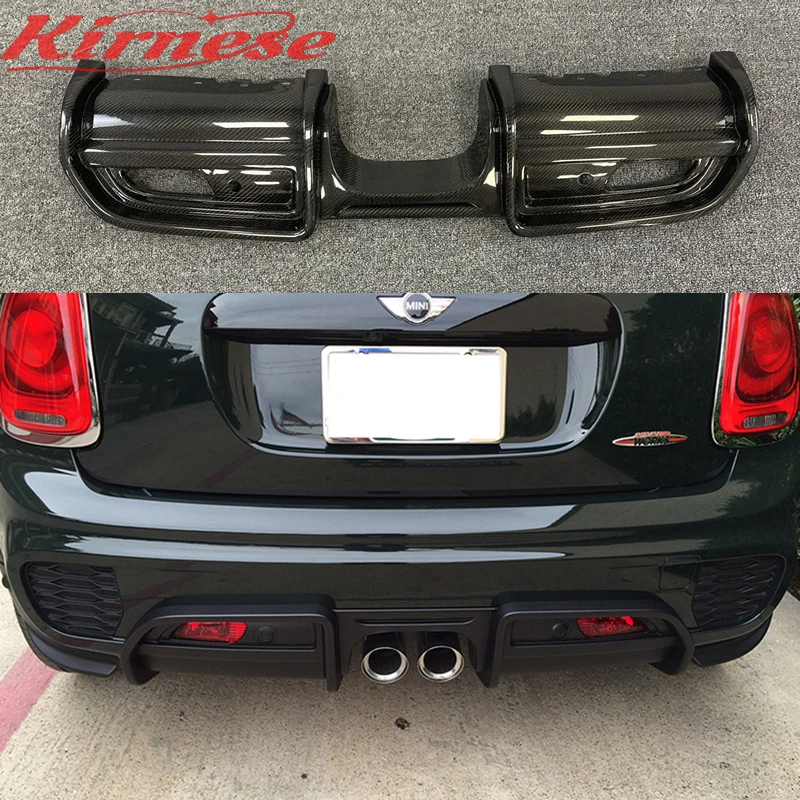 Kirnese JCW Rear Bumper Diffuser For Mini F56 JCW Style Carbon Fiber /FRP Rear Diffuser Trim (Replacement)
Kirnese JCW Rear Bumper Diffuser For Mini F56 JCW Style Carbon Fiber /FRP Rear Diffuser Trim (Replacement)