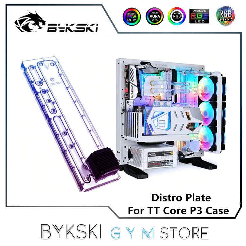 Bykski Distro Plate для TT Core P3 чехол, резервуар для воды с набором насосов 360, радиатор для радиатора водяного охлаждения графического процессора, RGV-TT-P3-P
Bykski Distro Plate для TT Core P3 чехол, резервуар для воды с набором насосов 360, радиатор для радиатора водяного охлаждения графического процессора, RGV-TT-P3-P