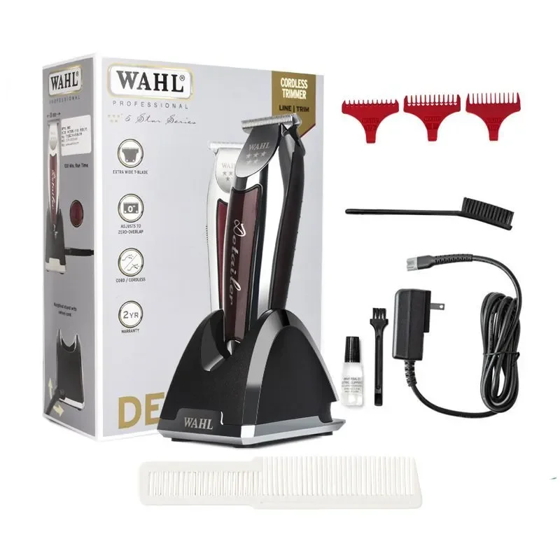 Professional 5-Star 8171 Cordless Detailer Li Hair Trimmer Extra-Wide T-Blade For Barbers
Professional 5-Star 8171 Cordless Detailer Li Hair Trimmer Extra-Wide T-Blade For Barbers