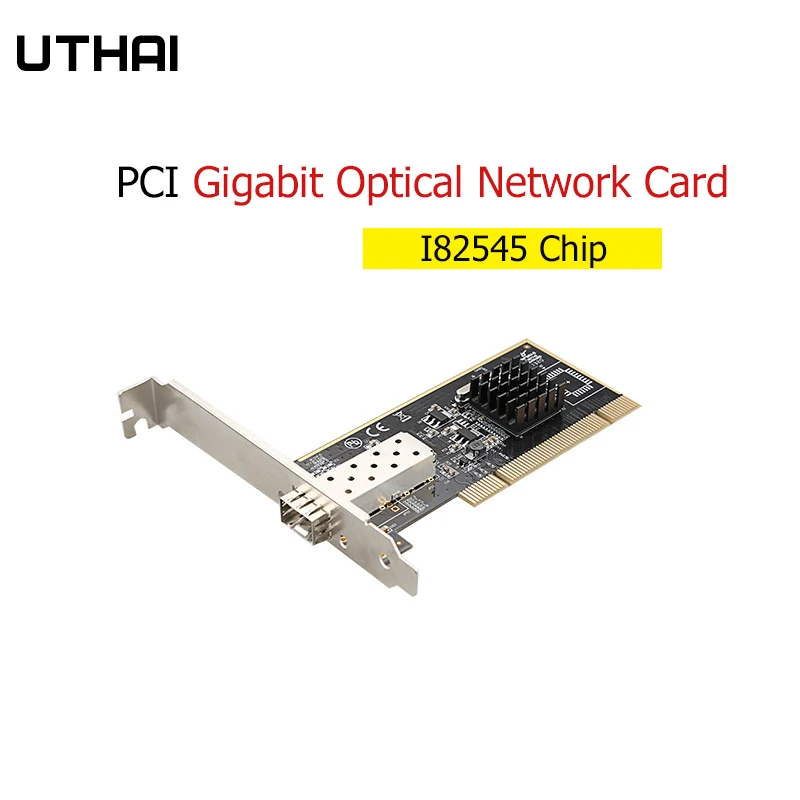 UTHAI TXA087 PCI гигабитная оптоволоконная сеть стандарта 10/100 Мбит/с Ethernet полностью экранированный сетевой интерфейс
UTHAI TXA087 PCI гигабитная оптоволоконная сеть стандарта 10/100 Мбит/с Ethernet полностью экранированный сетевой интерфейс