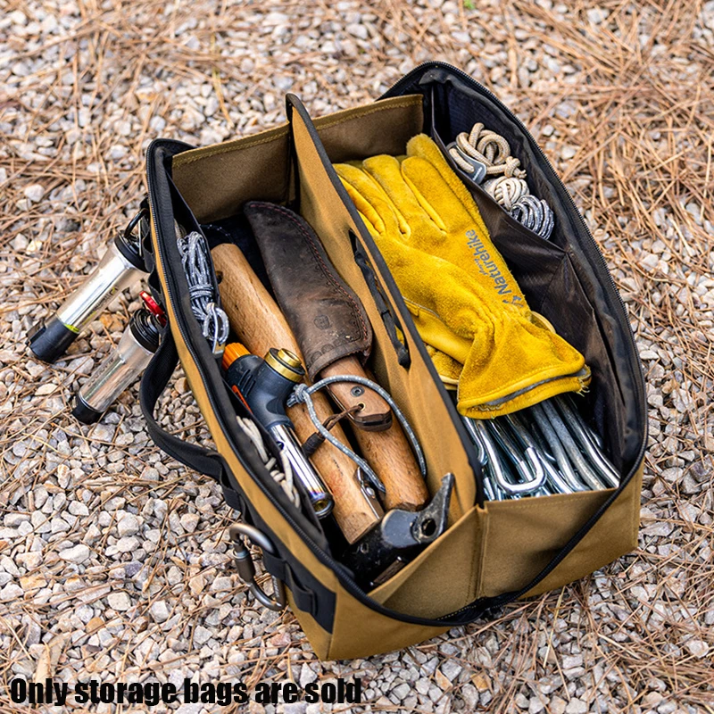 Outdoor Camping Fishing Hiking Portable Folding Multifunctional Black/Brown Tool storage bag
Outdoor Camping Fishing Hiking Portable Folding Multifunctional Black/Brown Tool storage bag