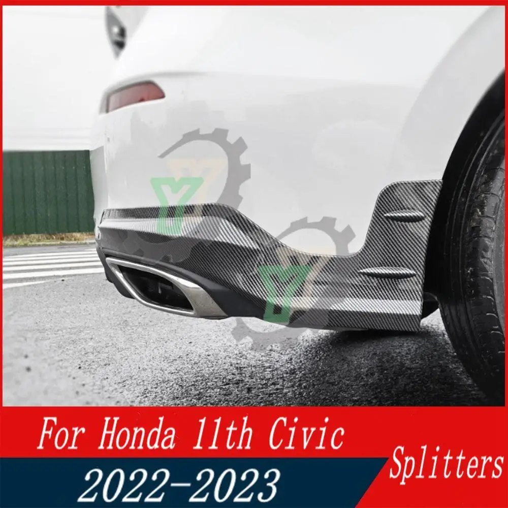 For Honda 11th Civic Hatchback 2022-23 Rear Bumper Side Corner Diffuser Lip Splitters Lower Corner Spoiler Aprons Wrap Angle
For Honda 11th Civic Hatchback 2022-23 Rear Bumper Side Corner Diffuser Lip Splitters Lower Corner Spoiler Aprons Wrap Angle