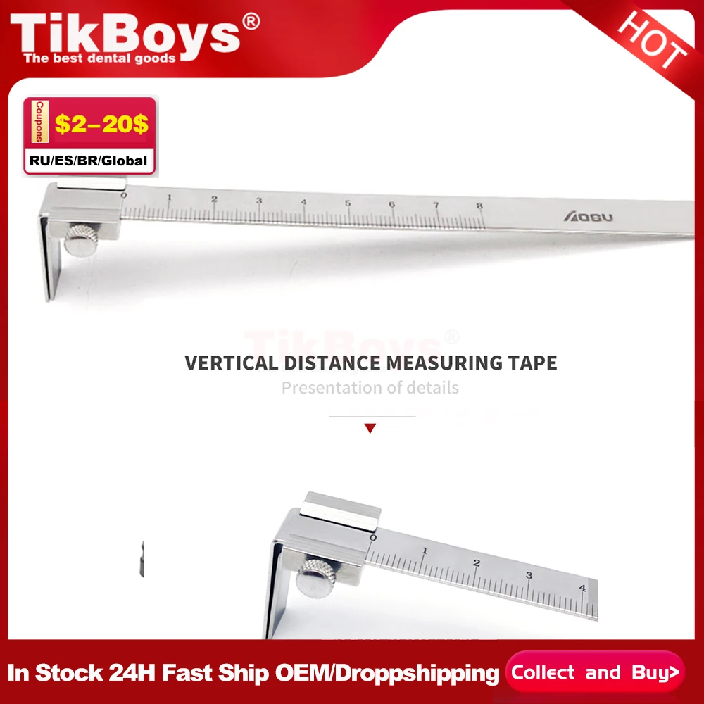 1Pc Dental Precision Measuring Ruler Aluminum Medical Tool Span Measure Scale Endodontic Tool Dentisty Photography Gap Gauge
1Pc Dental Precision Measuring Ruler Aluminum Medical Tool Span Measure Scale Endodontic Tool Dentisty Photography Gap Gauge
