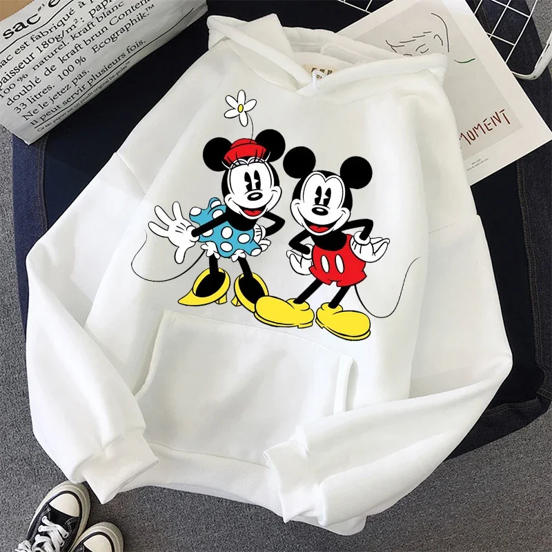 Fashion Mickey Mouse Men's Hoodie Cartoon Long Sleeve Top Pocket Sweatshirt Women's Kawaii Anime Couple Sportswear
Fashion Mickey Mouse Men's Hoodie Cartoon Long Sleeve Top Pocket Sweatshirt Women's Kawaii Anime Couple Sportswear