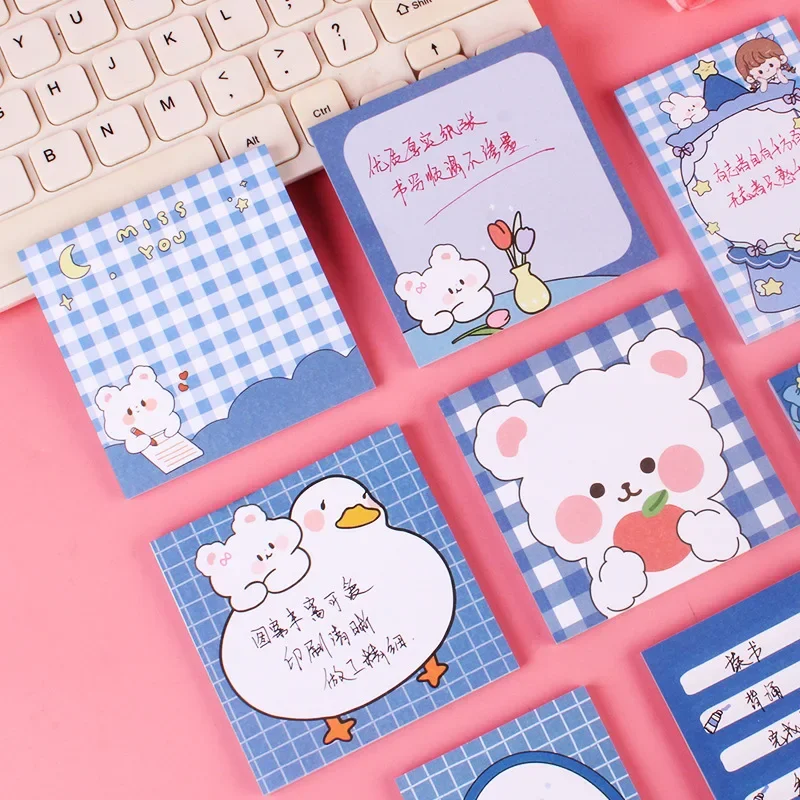 Japanese Cartoon Sticky Note High Beauty Memo Pad Stickers Bear Girl Sticker Student Office Message Stationery
Japanese Cartoon Sticky Note High Beauty Memo Pad Stickers Bear Girl Sticker Student Office Message Stationery
